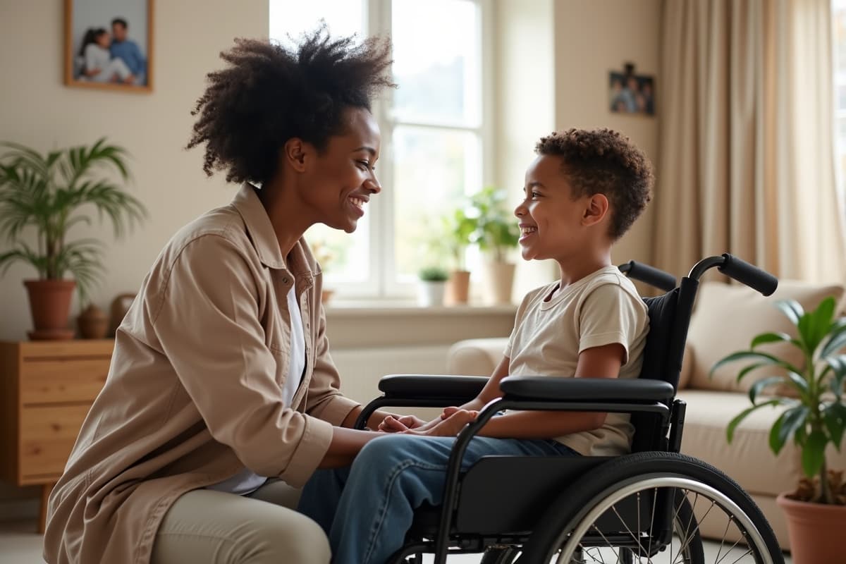 A&M Royal Healthcare caregiver with patient